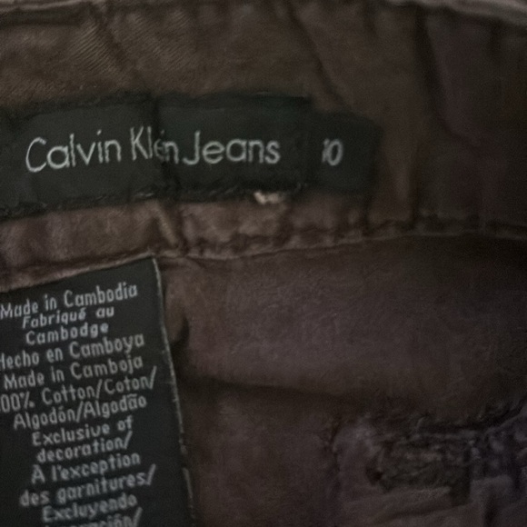 Calvin Klein brown cargo jeans - Picture 3 of 4